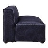 52" Birdie Sofa with Top Grain Leather Vintage Blue - Acme Furniture - 2 of 4