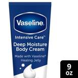 Vaseline Intensive Care Deep Moisture for Severely Dry Skin Body Cream Unscented - 9oz