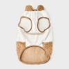 Faux Shearling Neutral Dog Vest - Boots & Barkley™ - 3 of 4