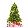 Tangkula 5'Artificial Green PVC Christmas Fir Tree w/ Metal Stand and 450 LED Lights - 4 of 4