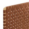 Modway Sparta Weave Full Headboard – Vegan Leather Upholstery with Intricate Woven Texture, Minimalist Bedroom Accent - 4 of 4