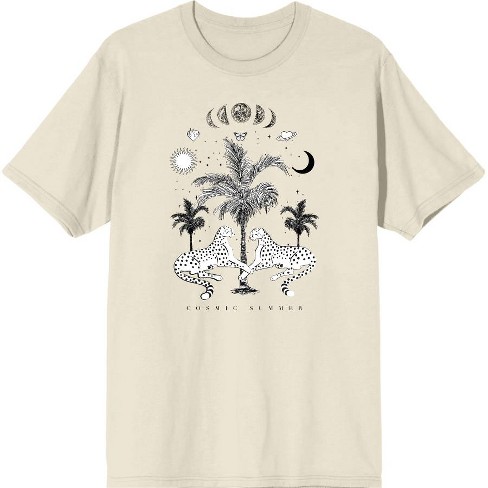 Cosmic Summer Adult Short Sleeve Tee xl off white Target