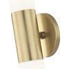 Mitzi Lola 2 - Light Wall Light in  Aged Brass Opal Matte Shade - image 2 of 4