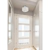 Elegant Lighting Emilia 12 inch Flush Mount in Chrome - 2 of 4