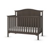 Child Craft Hampton Arch 4-in-1 Convertible Crib, Converts to Day Bed, Toddler & Full Size Bed, 3 Mattress Positions, Baby Safe Finish (Dapper Gray) - 2 of 4
