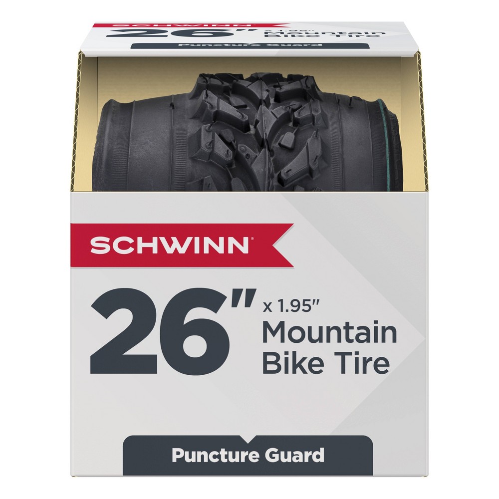 Photos - Bicycle Parts Schwinn 26" Mountain Bike Tire - Black 