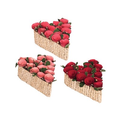 Gallerie II Rosebud Valentine's Day Keepsake Heart Figurines A/3