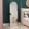 LOVMOR Inch"60"*"16.5"Generation of floor mounted full length mirrors,Golden - 4 of 4