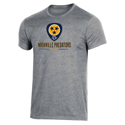 NHL Nashville Predators Men's Home Ice T-Shirt - Gray M