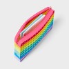 Bubble Pop Pencil Pouch Rainbow - up&up™ - 4 of 4