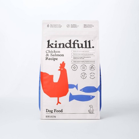 Chicken And Salmon Recipe Dry Dog Food - 5lbs - Kindfull™ : Target