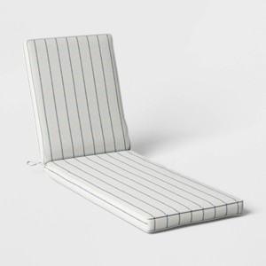 78"x24" Woven Outdoor Chaise Lounge Cushion - Threshold™ - 1 of 4