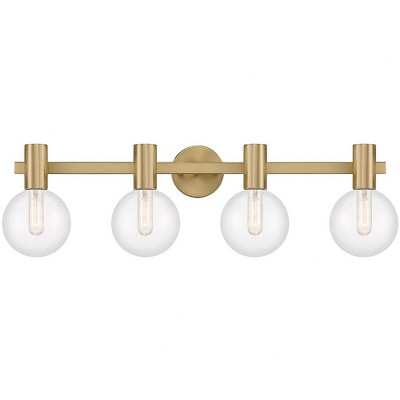 Savoy House Wright 4 - Light Vanity in  Warm Brass