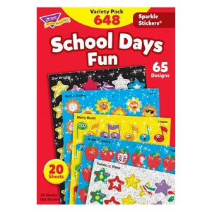TREND School Days Sparkle Stickers® Variety Pack, 648 ct - 1 of 3
