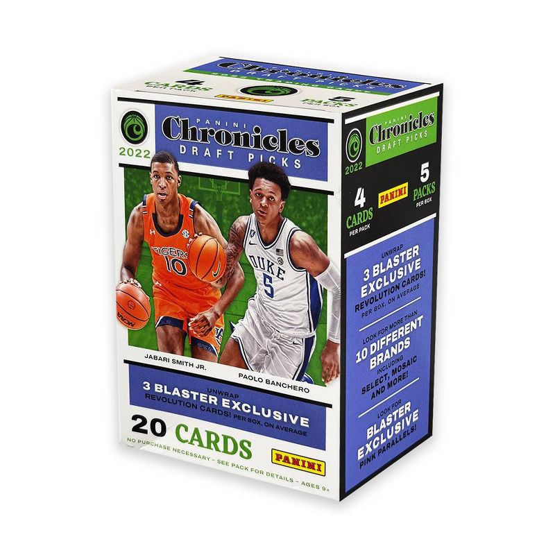 2022 Panini NBA Chronicles Draft Picks Basketball Trading Card Blaster Box, 1 of 4