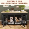 Famapy Dog Crate 72.4" Furniture Style Design Dog Crate with Drawers and Dividers Functional & Tailored for Your Furry Friends - 3 of 4