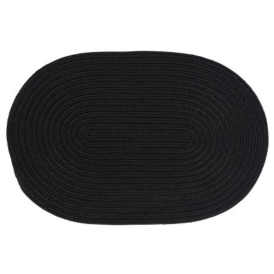 Colonial Mills Boca Doormats - Black 35" x 54"