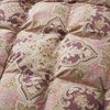 Peace Nest All Season Paisley Floral Goose Feather Fiber Comforter Duvet Insert Vintage Style - 3 of 4