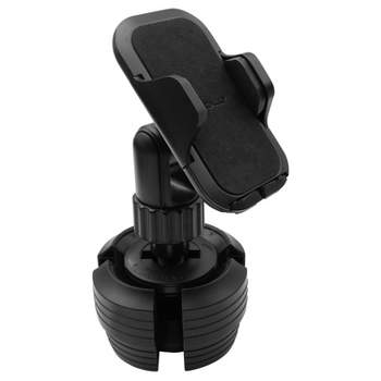 Macally Phone Holder With Heavy-Duty Cupholder Mount, 9.25" Tall