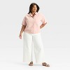 Women's Short Sleeve Button-Down Denim Shirt - Universal Thread™ - 3 of 3