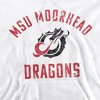 Minnesota State University Moorhead Official Msum Dragons Logo Adult Pull-Over Hoodie - 2 of 4