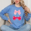Simply Sage Market Women's Graphic Sweatshirt Heart Cherries Coquette - 2 of 3
