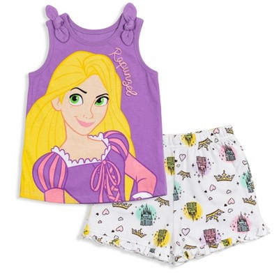 Disney Princess Rapunzel Toddler Girls Graphic T-shirt And