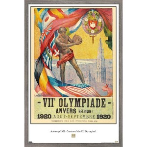 Trends International Team USA - Antwerp 1920. Games of the VII Olympiad. Framed Wall Poster Prints - 1 of 4