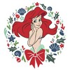 Men's Disney The Little Mermaid Ariel Wreath T-Shirt - 2 of 4