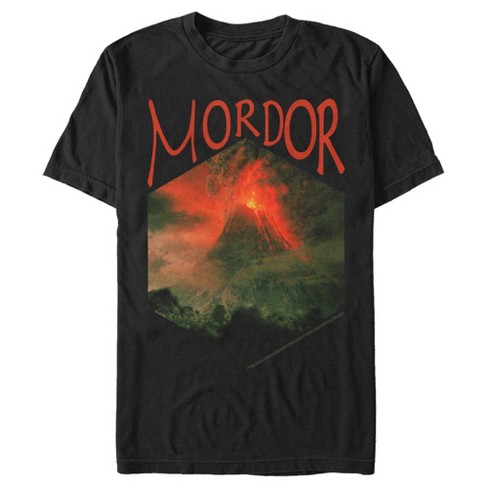 Men's Lord of the Rings Fellowship of the Ring Mordor Mount Doom T-Shirt - image 1 of 4