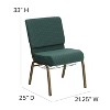 Emma and Oliver 21"W Church/Reception Guest Chair with Communion Cup Book Rack - 4 of 4