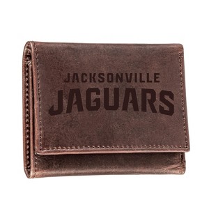 Evergreen Jacksonville Jaguars Tri-Fold Wallet, Brown - 1 of 1