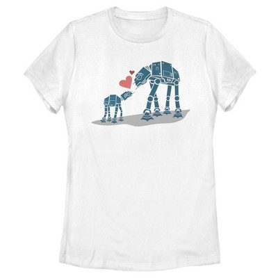 Women's Star Wars AT-AT Love T-Shirt