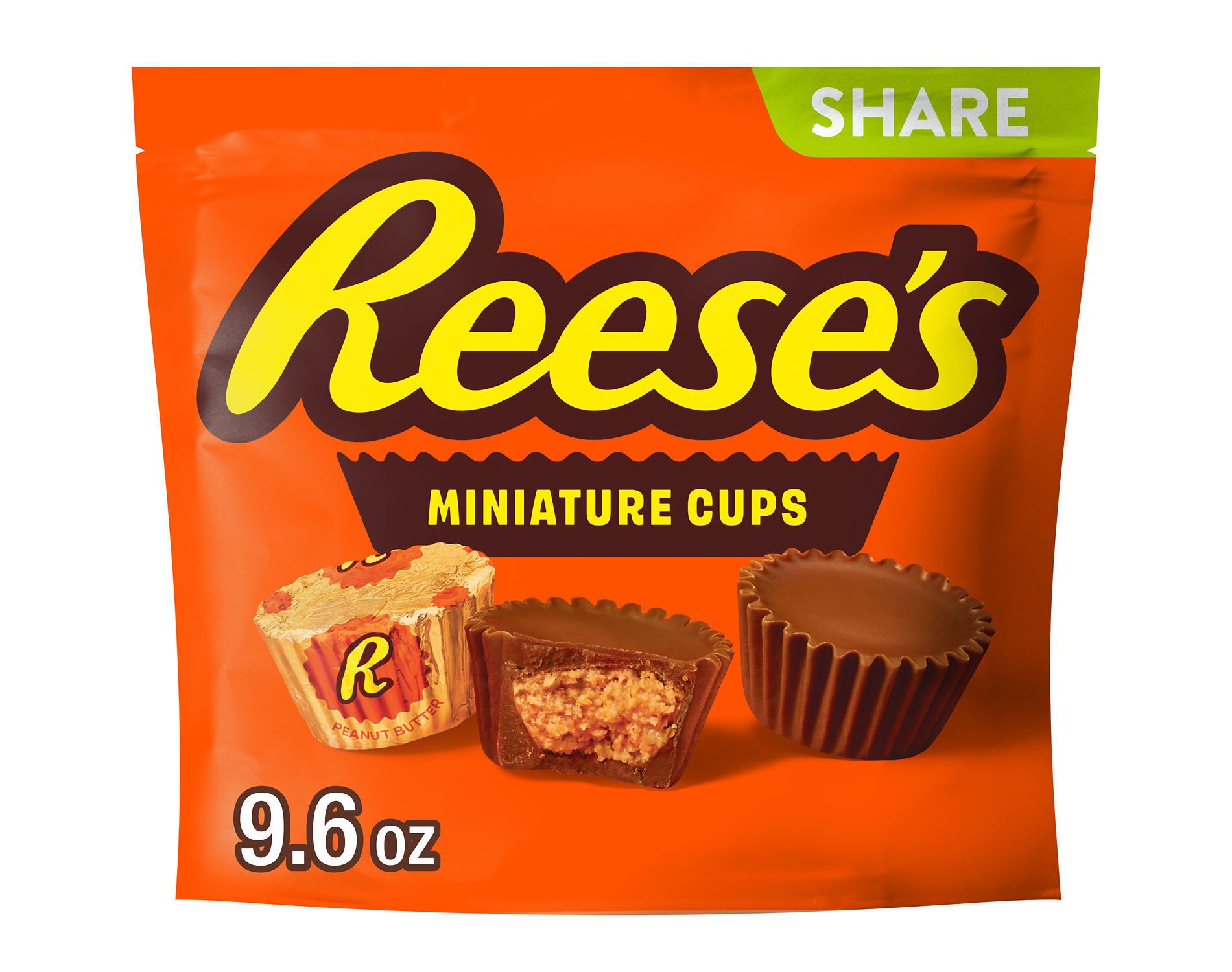 Reese's Miniatures Milk Chocolate Peanut Butter Cups Candy - 9.6oz