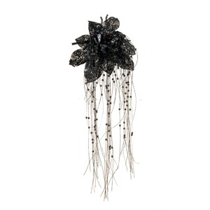 Gallerie II Halloween Black Dangling Bride's Bouquet Christmas Xmas Ornament Decor Decoration - 1 of 3
