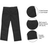 Galaxy Authentic 3 Pack Boy's Stretch Slim Fit School Uniform Chino Pants - image 3 of 4