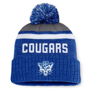 NCAA BYU Cougars Humid Knit Cuffed Pom Beanie - 1 of 2
