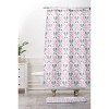 Deny Designs Krissy Mast Tennis Trellis Bows in Pink Memory Foam Bath Mat - 4 of 4