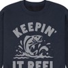 Men's - Instant Message - Keeping It Reel Graphic Fleece Sweatshirt - 2 of 4