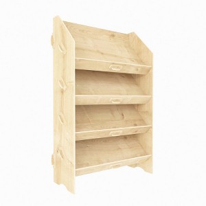 Decorotika,Aros Bookcase Sapphire Oak - 1 of 4