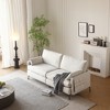 80" Fabric Spacious Loveseat Sofa with Thickened Cushions, High-Density Filling and Arm Storage Bag for Living Room - 3 of 4