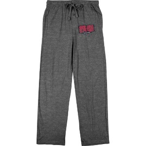 Tekken Logo Men's Graphite Heather Sleep Pajama Pants - 1 of 4