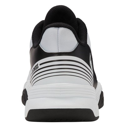 K-Swiss Men's Speedex 2 Tennis Shoe (White/Black/Soft Neon Green) (13) — фото 4