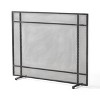 NicBex Classic Wrought Iron Fireplace Screen with Arched Top and Scrollwork Freestanding Fire Guard Safety Gate for Living Room - 3 of 4