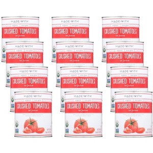 Made With Organic Crushed Tomatoes - Case of 12/28 oz - 1 of 4