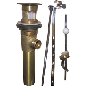 Lasco  1-1/4 In. Chrome-Plated Brass Pop-Up Assembly 03-4621 - 1 of 1