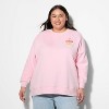 Women's Oversized Graphic Pullover Sweatshirt - Wild Fable™ - 2 of 3