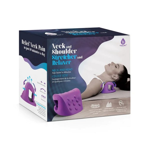 Pursonic Heating Neck & Back Massager-Pillow # HMG410