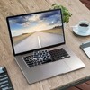 Insten Keyboard Cover Protector Compatible with 2020 Macbook Pro 13", Ultra Thin Silicone Skin, Tactile Feeling, Anti-Dust, Black - 2 of 4
