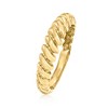Ross-Simons 10kt Yellow Gold Shrimp Ring - 2 of 4